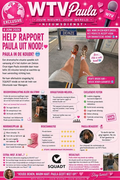 WTV Paula help rapport over Paula in Deinze