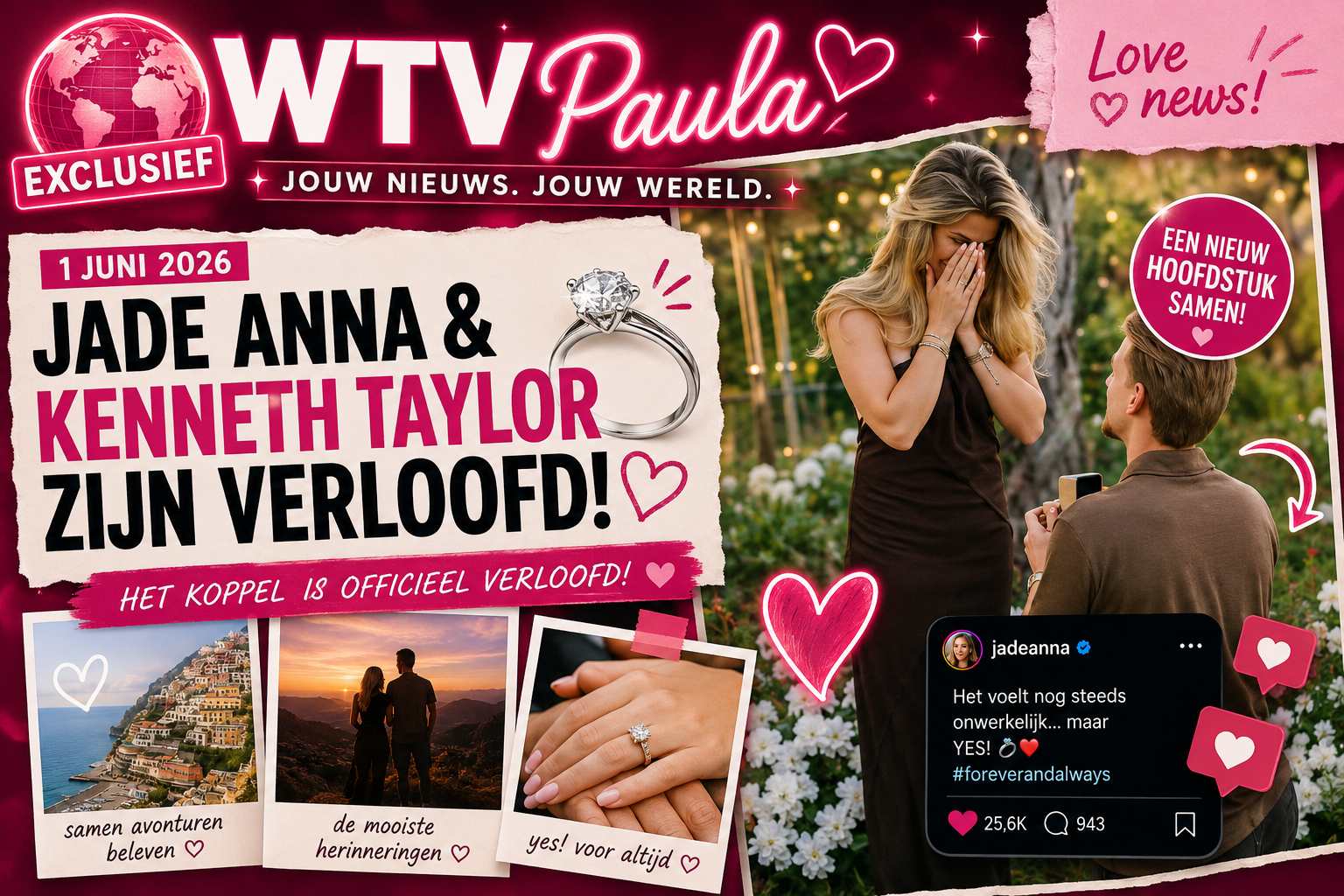 Thumbnail van het WTV Paula artikel over Jade Anna en Kenneth Taylor